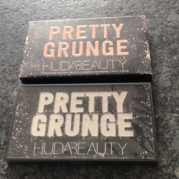 Huda Pretty Grunge Eyeshadow Palette shades every day & night glam-grunge hot af - Picture 11 of 14